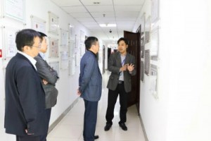 国家融资担保基金公司总经理向世文一行莅临同阳科技调研指导