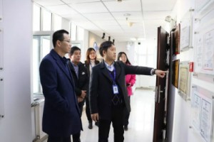 天津市工信局总经济师周胜昔一行莅临同阳科技调研指导